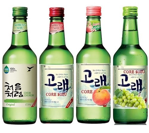 Rượu Soju Hàn Quốc có những loại nào ? 